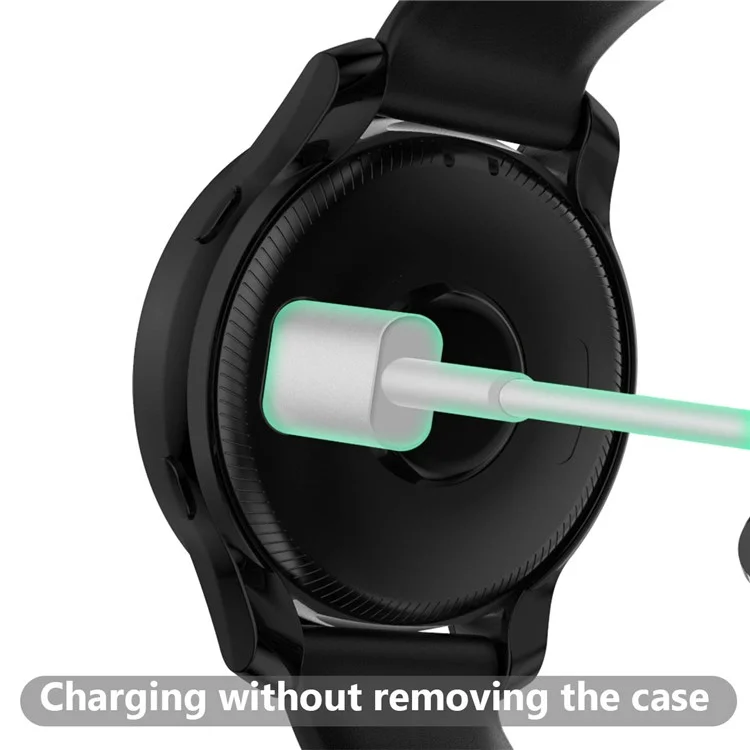 Protective Electroplating TPU Watch Case for Garmin Venu - Black