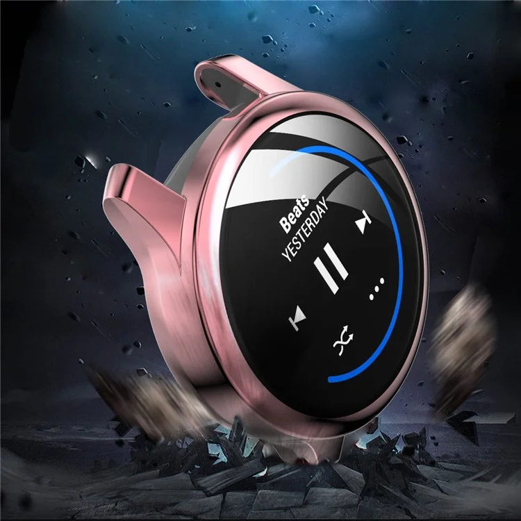 Protective Electroplating TPU Watch Case for Garmin Venu - Rose Gold