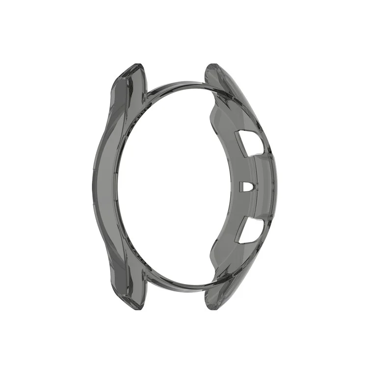 Anti-stürzende Anti-staub Anti-aging Hollow TPU Uhrenhülle für Samsung Galaxy Watch 3 41mm SM-R850 - Transparentes Schwarz