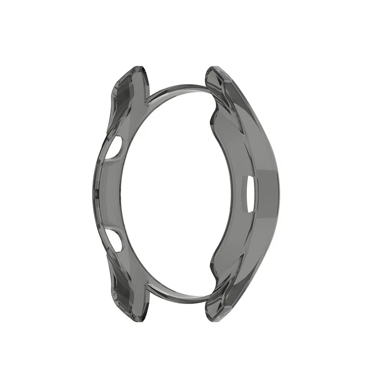 Anti-stürzende Anti-staub Anti-aging Hollow TPU Uhrenhülle für Samsung Galaxy Watch 3 41mm SM-R850 - Transparentes Schwarz