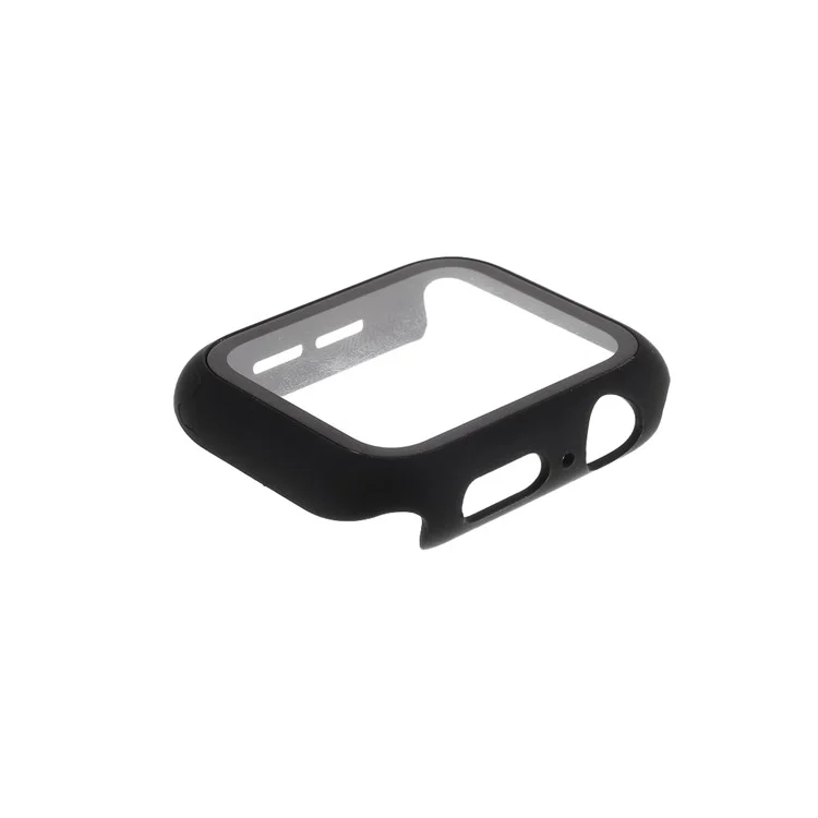 Alrededor de la Cubierta Protectora de PC Dura, Protector de Pantalla Incorporada Para Apple Watch Series 4/5/6/SE 40 mm - Negro