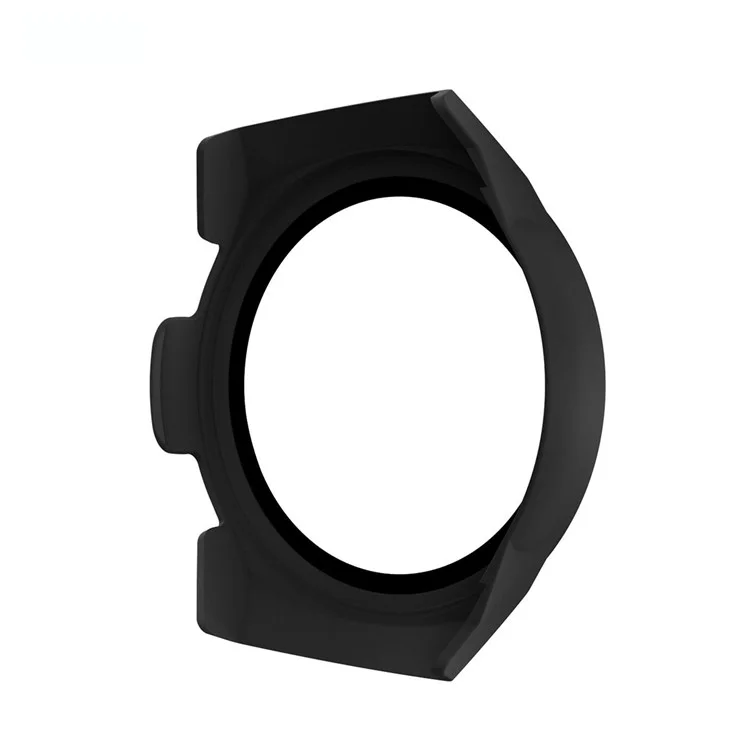 ENKAY HAT PRINCE ENK-AC8203 Custodia con cornice in PC opaco + Protezione in vetro temperato per Huawei Watch GT 2e 46mm - Nero