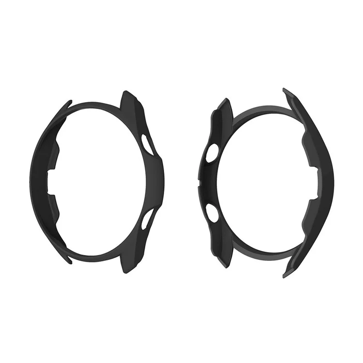 ENKAY HAT PRINCE Custodia in PC opaco con protezione in vetro temperato 2,15D 9H da 0,2 mm per Samsung Galaxy Watch3 45 mm - Nero