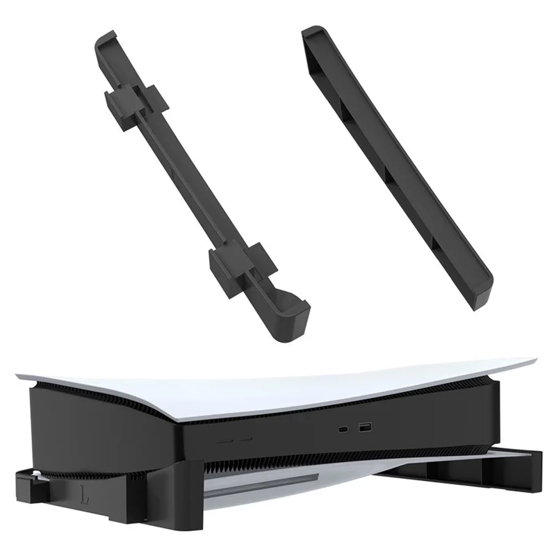 JYS JYS-P5143 Horizontal Stand for PS5 Console Digital / Disc Version Bracket - Black