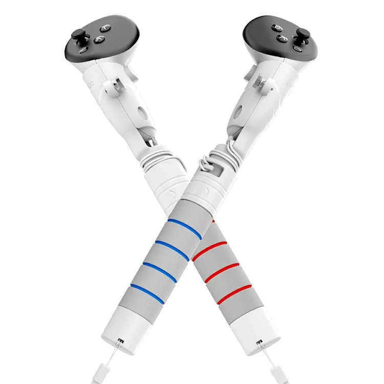 IPEGA PG-QT01 1 Par para Meta Quest 3 Grip Handle VR Controller Extension Grips