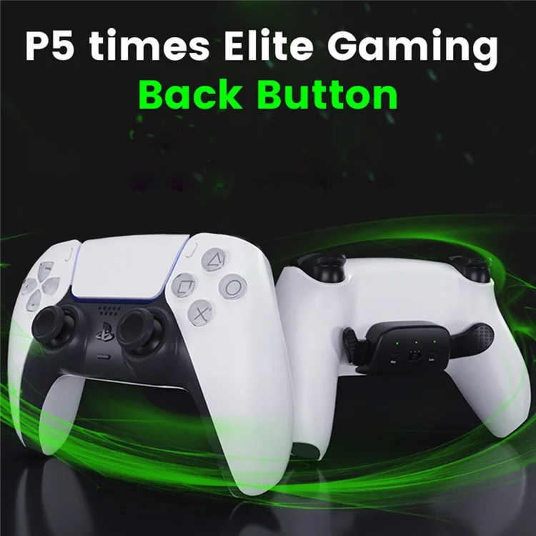 DATA FROG Für Sony Playstation 5 Controller Back Button Attachment Wireless Gamepad Back Button - Schwarz