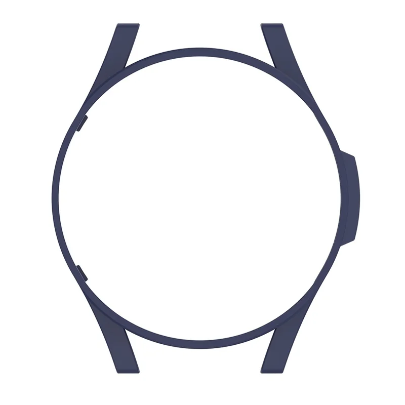 For Samsung Galaxy Watch FE 40mm SM-R861 Watch Case Hard PC Hollow Half Cover -  Midnight Blue