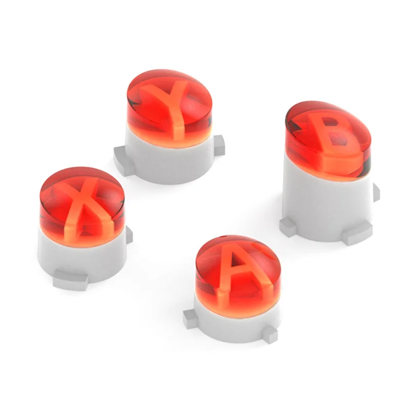 DATA FROG For Xbox One S / Xbox One / Xbox Elite Controller ABXY Buttons Replacement Gamepad Buttons - Orange