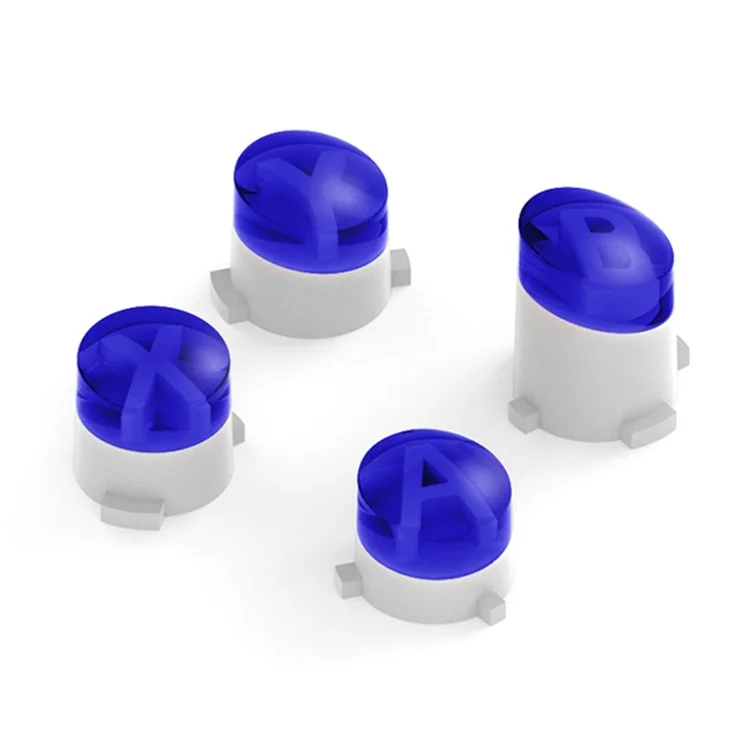DATA FROG For Xbox One S / Xbox One / Xbox Elite Controller ABXY Buttons Replacement Gamepad Buttons - Dark Blue