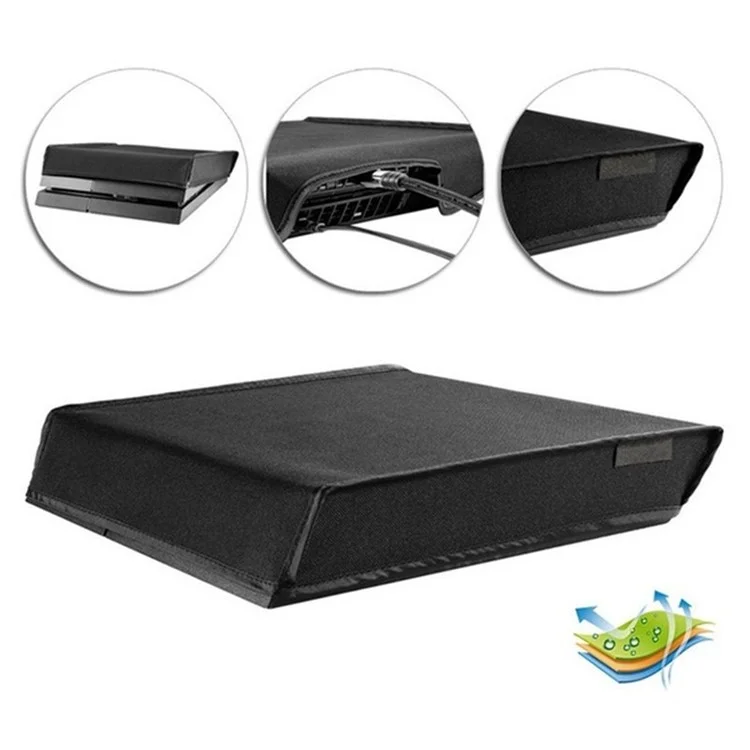 Game Console Dust Cover Dust Guard Anti Scratch Oxford Cloth Protector - per Sony PS4 / PS4 Slim