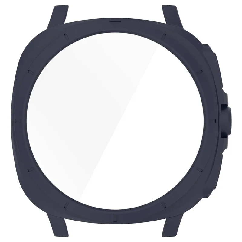 For Samsung Galaxy Watch7 44mm to Galaxy Watch Ultra Transfer Case Hard PC Watch Case Cover - Midnight Blue