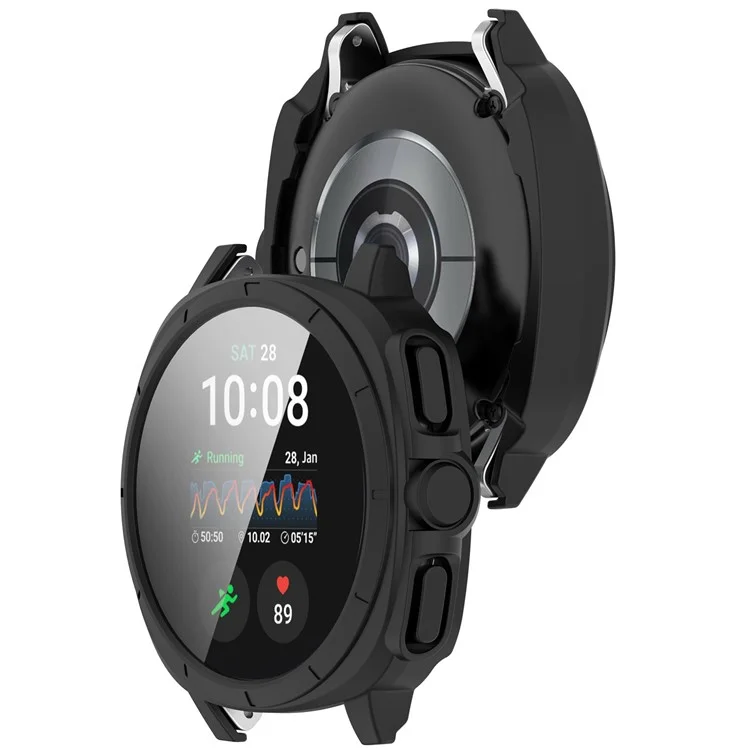 Pour Coque de protection en PC dur pour Samsung Galaxy Watch7 40mm à Galaxy Watch Ultra - Noir