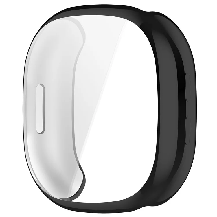 Para Fitbit Ace LTE Watch Case Electroplating TPU Full Coverage Protective Cover - Negro