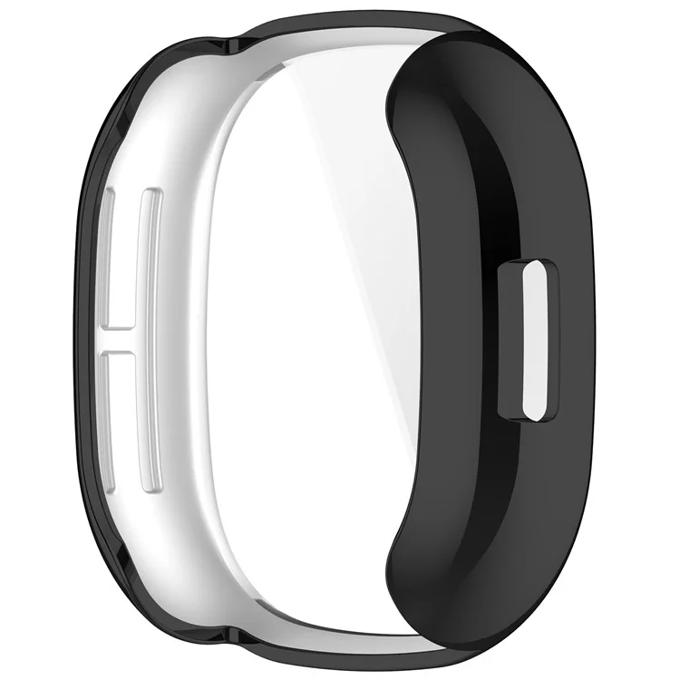 Para Fitbit Ace LTE Watch Case Electroplating TPU Full Coverage Protective Cover - Negro