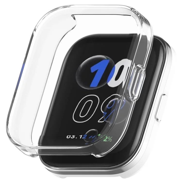 Pour Amazfit Bip 5 Unity Watch Case Full Coverage TPU Flexible Cover Transparent
