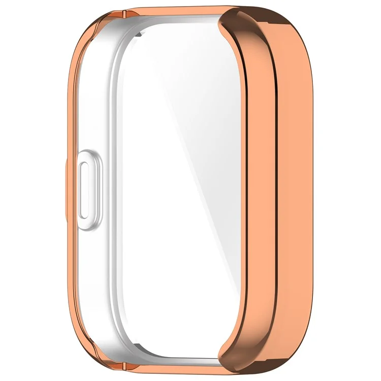 Per Amazfit Bip 5 Unity TPU Case Anti-Scratch Smartwatch Protector Watch Case Cover - Rose Gold