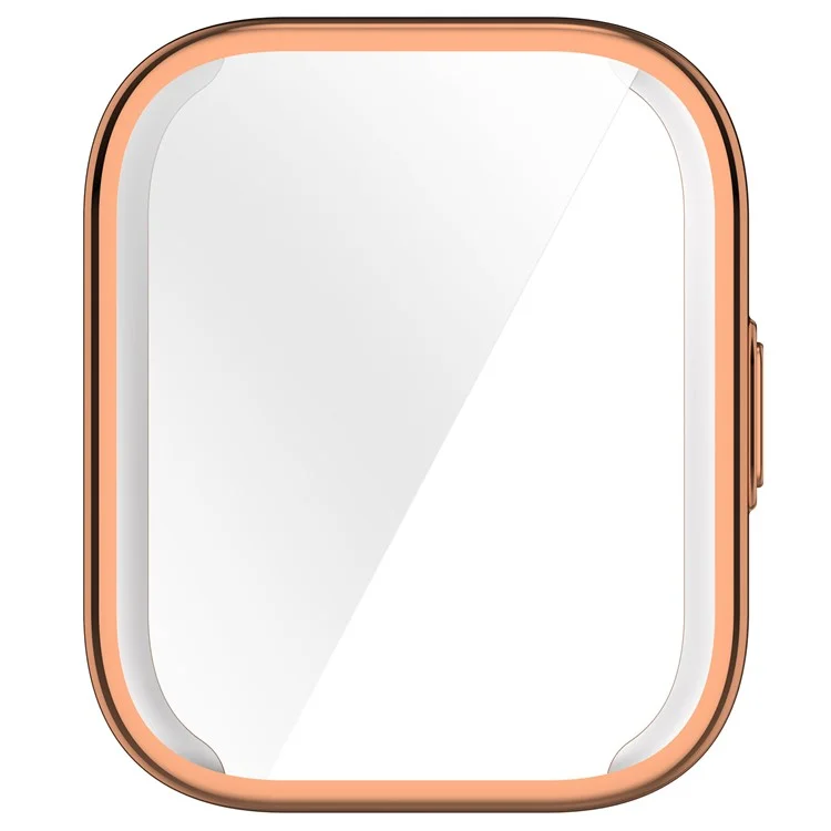 Per Amazfit Bip 5 Unity TPU Case Anti-Scratch Smartwatch Protector Watch Case Cover - Rose Gold