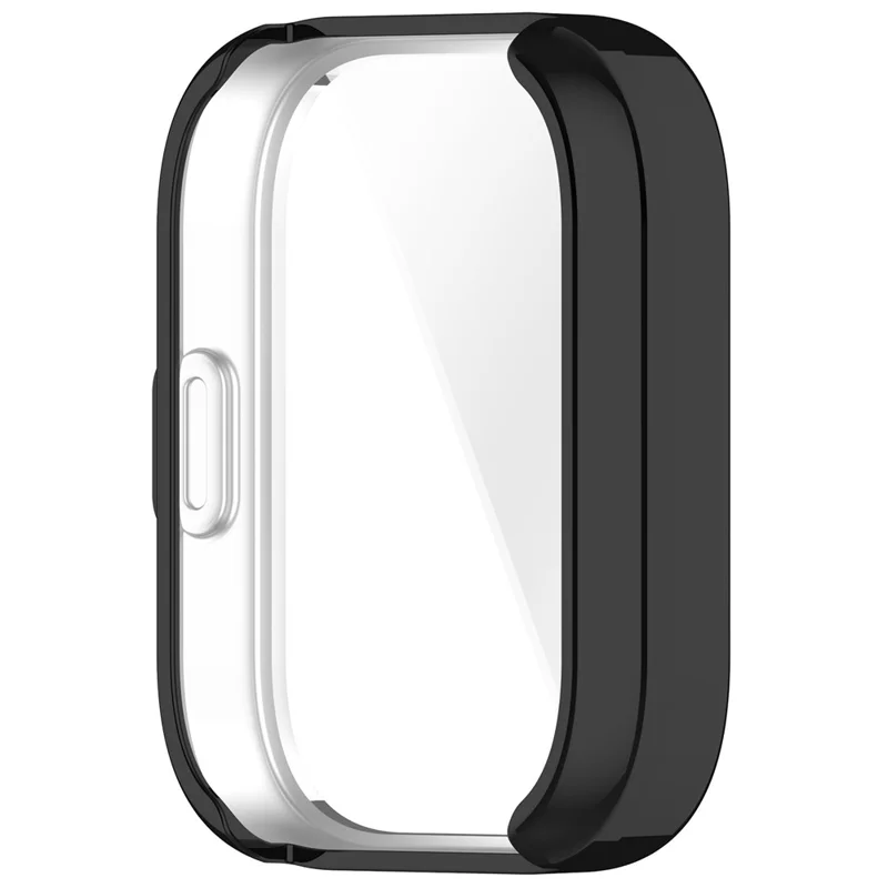 For Amazfit Bip 5 Unity TPU Case Anti-Scratch Smartwatch Protector Watch Case Cover - Black