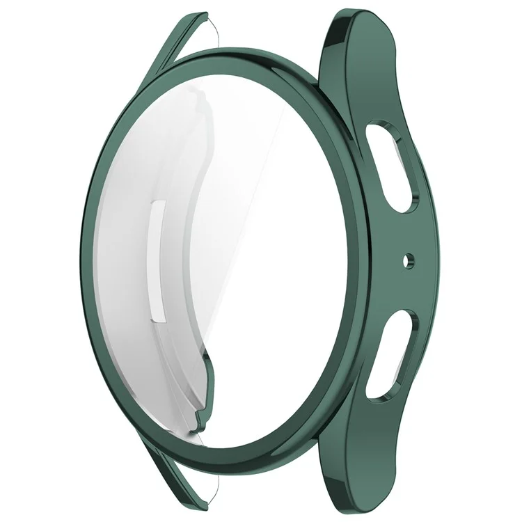 Для Samsung Galaxy Watch7 44mm Electroplating TPU Watch Case TPU Full Coverage - Green