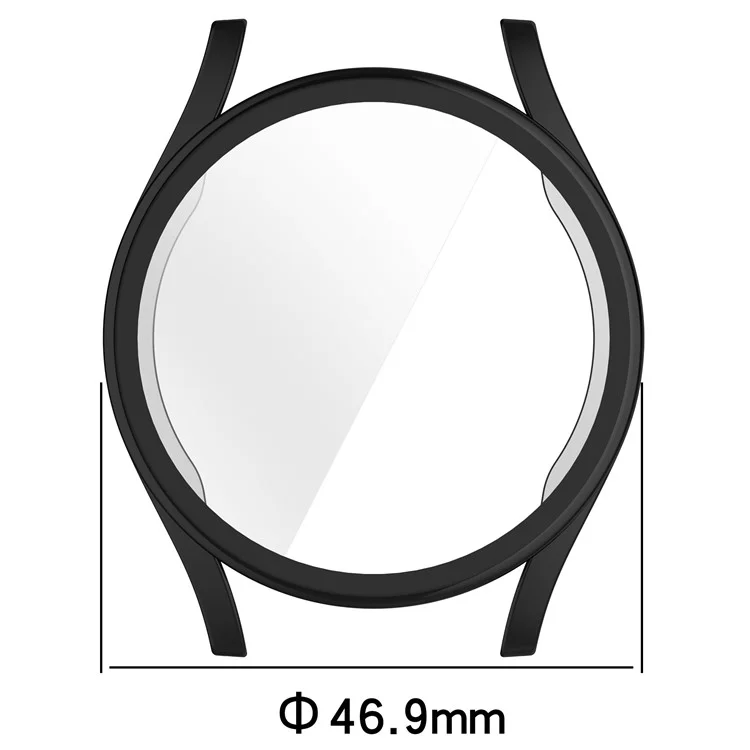 Для Samsung Galaxy Watch7 44mm Electroplating TPU Watch Case TPU Full Coverage - Green