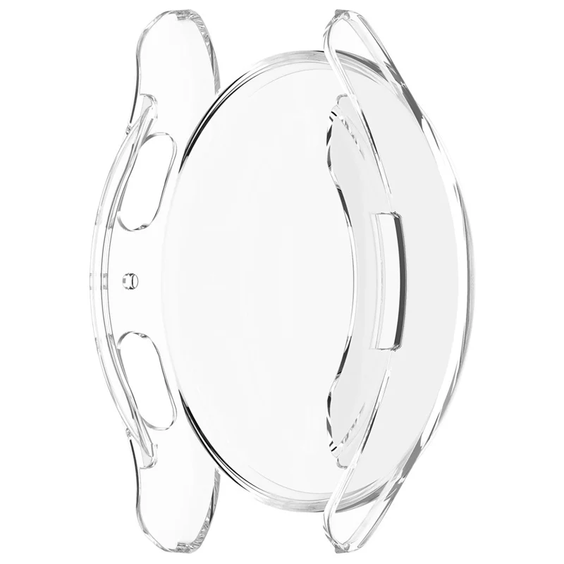 Per Samsung Galaxy Watch7 40mm Clear Watch Case Half Wrap TPU Watch Cover Protector