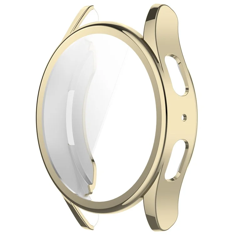 Für Samsung Galaxy Watch7 40mm Uhrengehäuse Elektrolyt-TPU Vollabdeckung - Gold