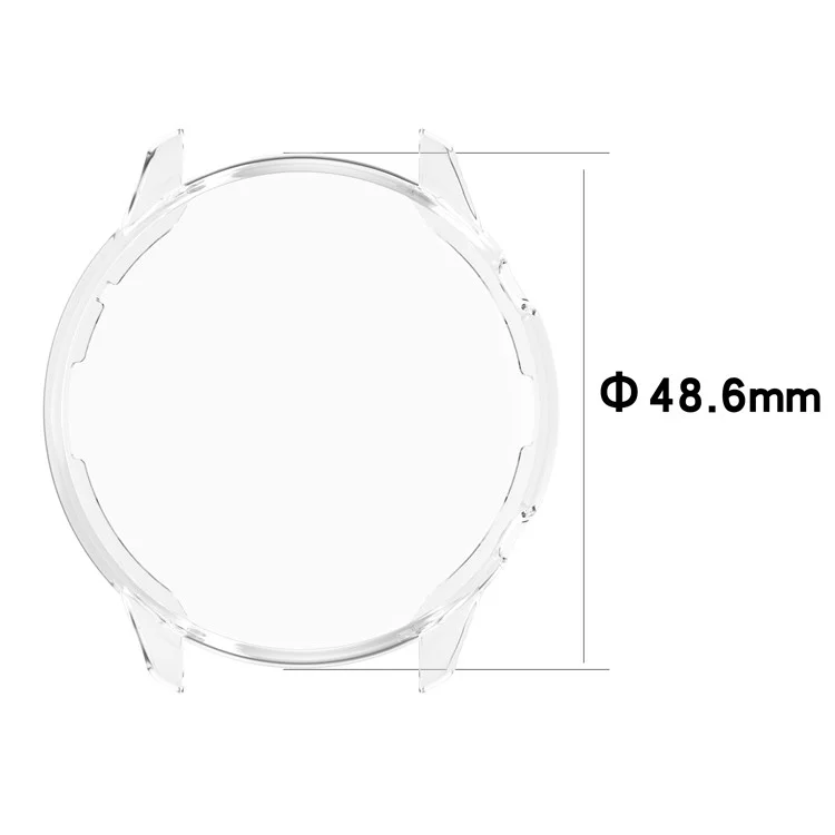 Marco Protector de Reloj Amazfit GTR 2 de Policarbonato Transparente