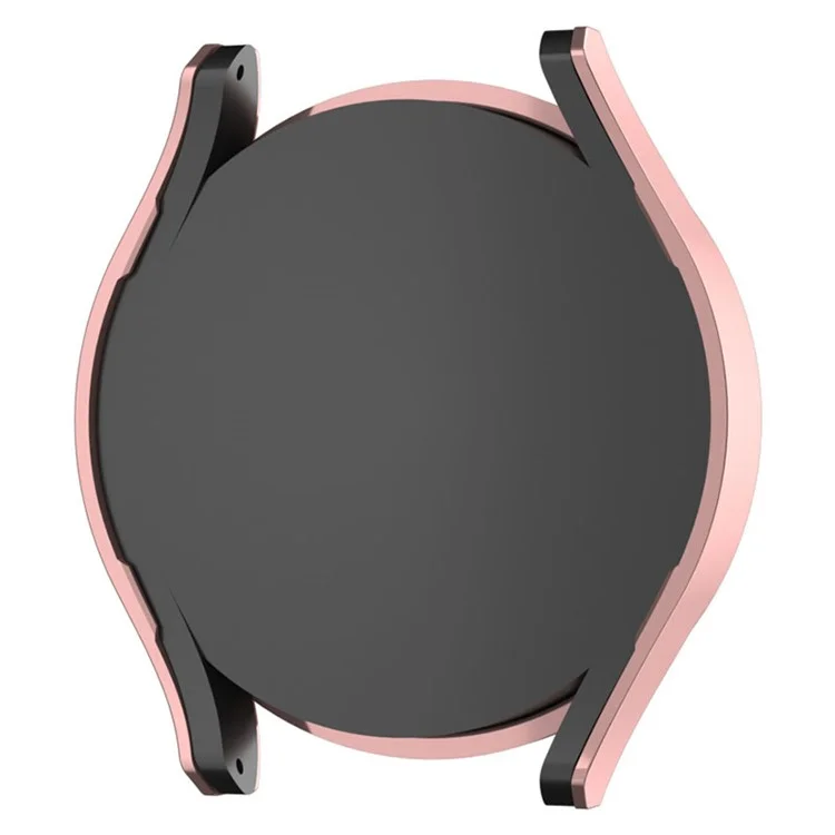 Per Samsung Galaxy Watch7 40mm Case di Orologio Per PC Arredamento Rhinestone Cover Hollow-Out - Rosa
