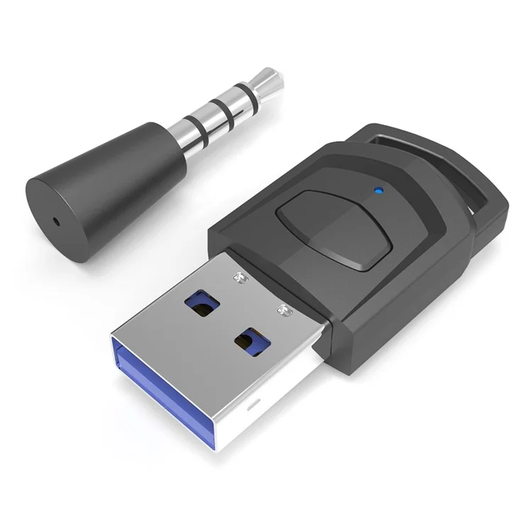 HONSON HS-PS5101 For Sony PS5 / PS4 / PC to Headphone Bluetooth-compatible USB 3.5mm Audio Transmitter Wireless Receiver