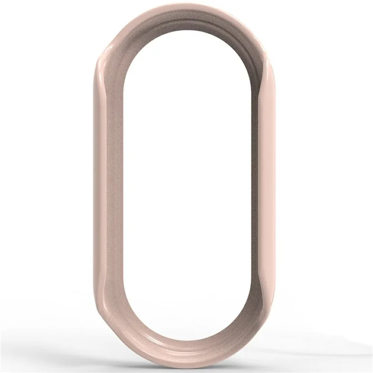 For Xiaomi Mi Band 9 Ceramic Edition Anti-Collision Smart Band Case PC Protective Frame - Pink