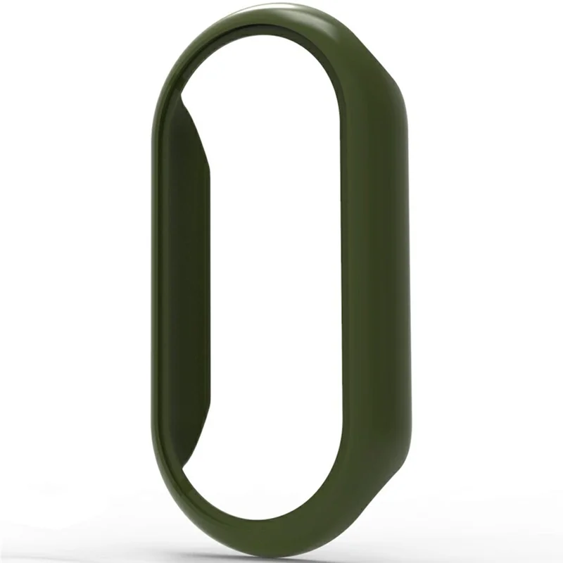 For Xiaomi Mi Band 9 Ceramic Edition Anti-Collision Smart Band Case PC Protective Frame - Army Green