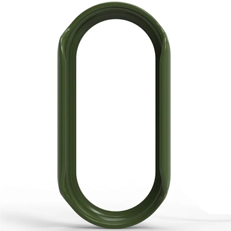 For Xiaomi Mi Band 9 Ceramic Edition Anti-Collision Smart Band Case PC Protective Frame - Army Green