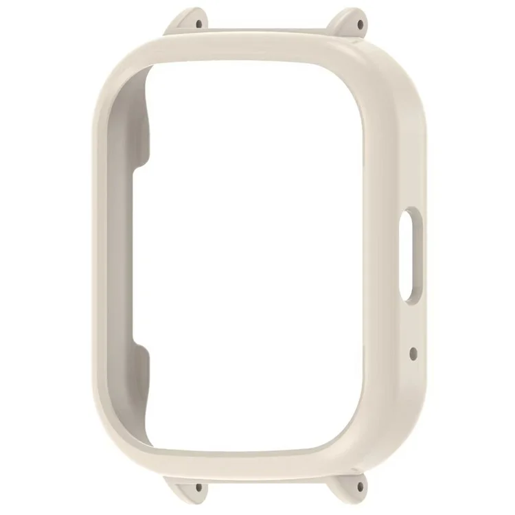 Für Xiaomi Redmi Watch 3 Active Anti-Collision Smartwatch Case 20mm PC Schutzhülle - Retro Weiß