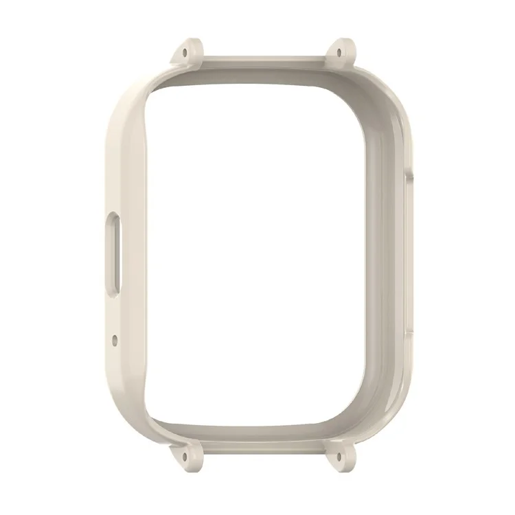 Für Xiaomi Redmi Watch 3 Active Anti-Collision Smartwatch Case 20mm PC Schutzhülle - Retro Weiß