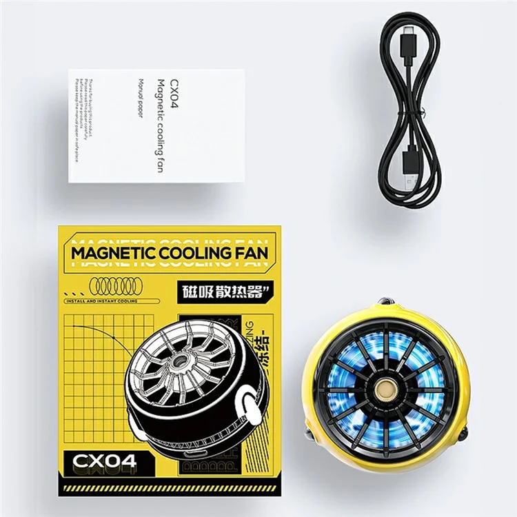 Memo Cx04 Magnetic Phone Cooler Radiator Полупроводник Охлаждающий Вентилятор Для Ios Android Pubg Game