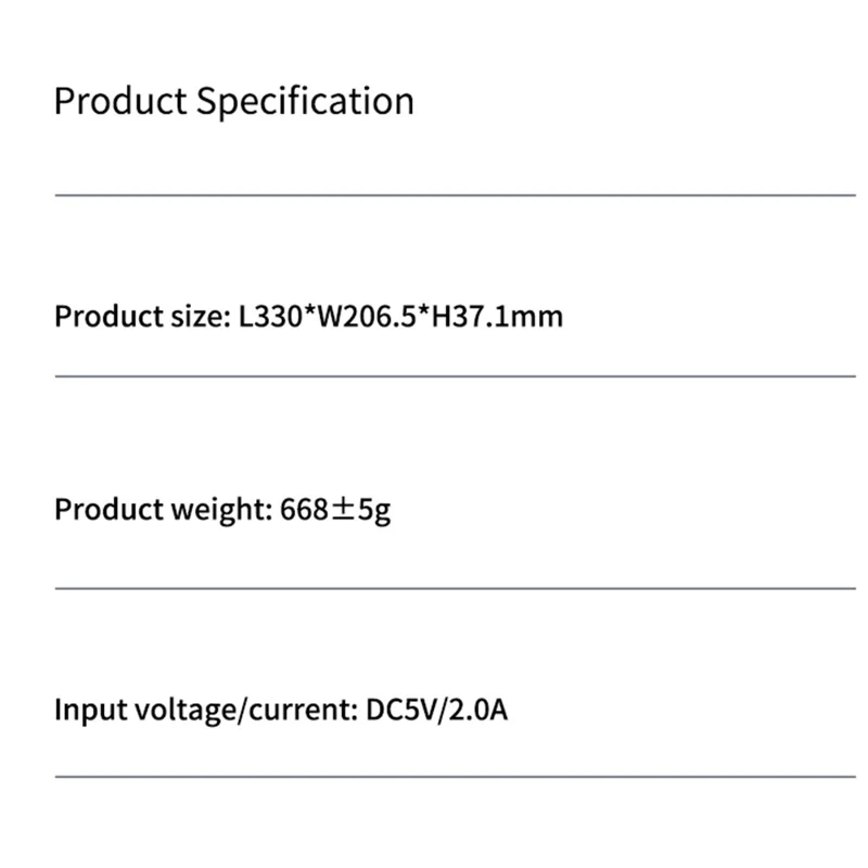 GAMINJA P58 For Sony PS5 Slim / PlayStation 5 Game Console Cooling Stand Gamepad Charging Dock Headphone Holder - White