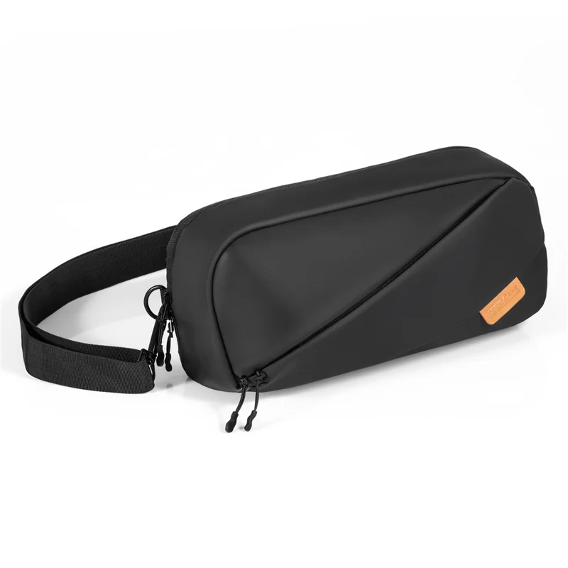 Startrc Games Handheld Game Console Carreira Bag pu Couro Crossbody Travel Bag - Preto