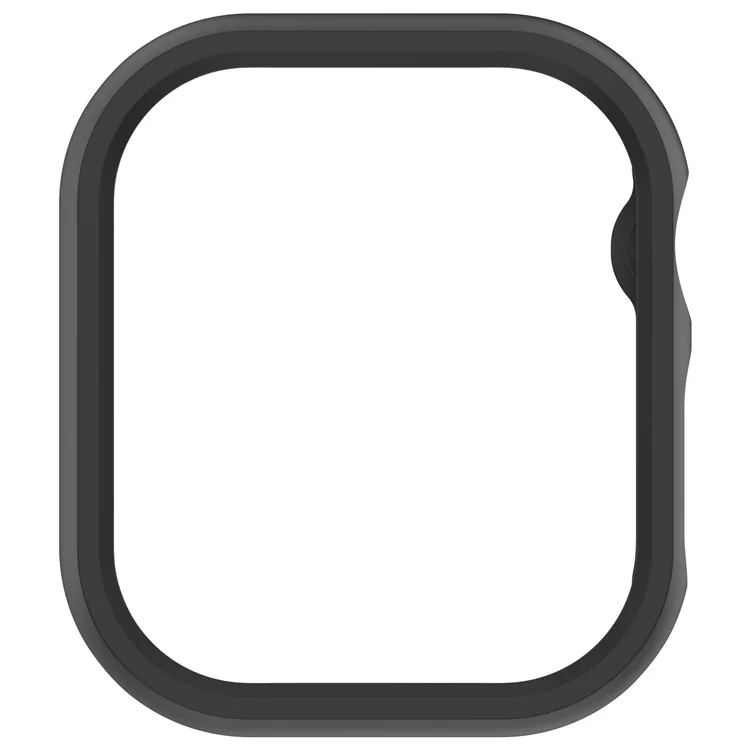 Para Apple Watch Series 10 42mm Cubierta Protectora Recortada PC Frame Case - Negro