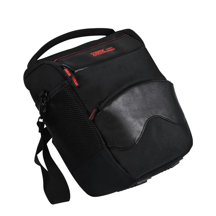 Startrc Games Handheld Game Console Traging Bag PU Leder Crossbody Reisetasche - Schwarz