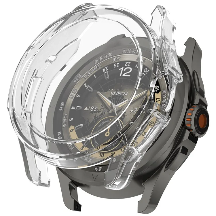 Für Xiaomi Watch S4 Sport TPU Watch Case Elektroplattierung Gesamtschutzabdeckung mit integriertem Bildschirmfilm - Transparent