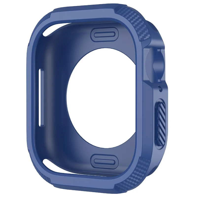 For Apple Watch Series 10 46mm Protective Cover Rugged TPU Watch Case - Blue