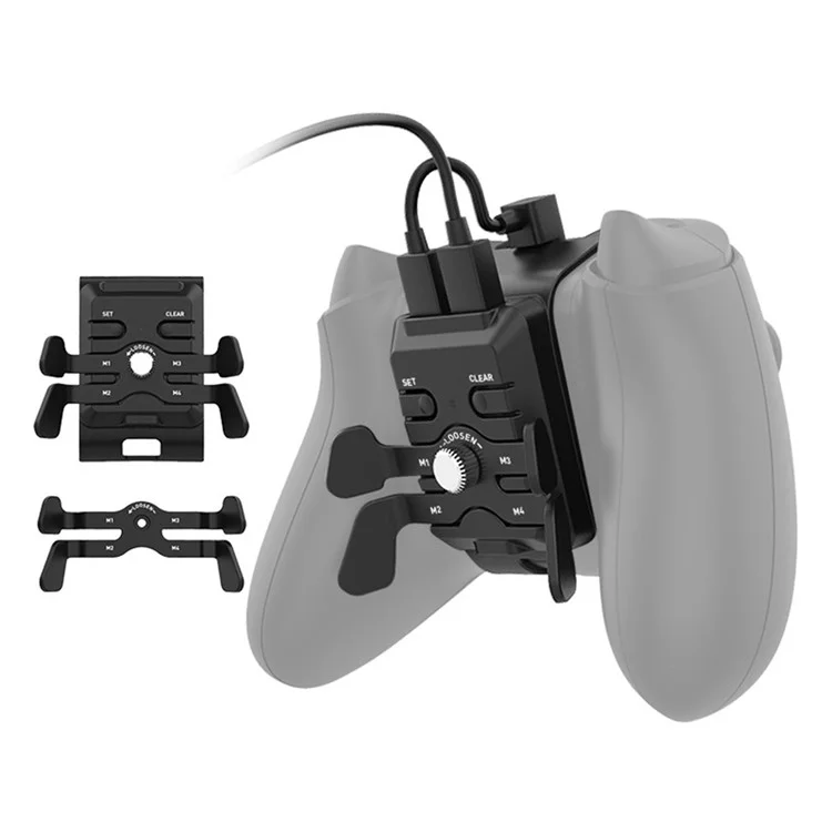 DATA FROG 4-in-1 Trigger A / B for Xbox One S X / Xbox Series S X Game Controller with Data Cable Set