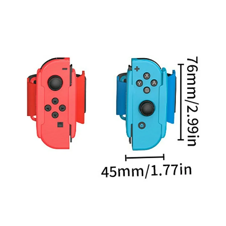 STARTRC GAMES 1 Paar Joystick-Gamepad-Beinriemen für Nintendo Switch-Videospiele