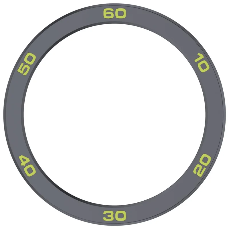 For Nothing CMF Watch Pro 2 Watch Bezel with Screen Film Watch Frame Metal Ring Cover - Grey / Green