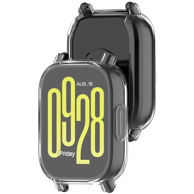 Für Xiaomi Redmi Watch 5 Lite Klarer Schutzrahmen Soft TPU Schutzhülle