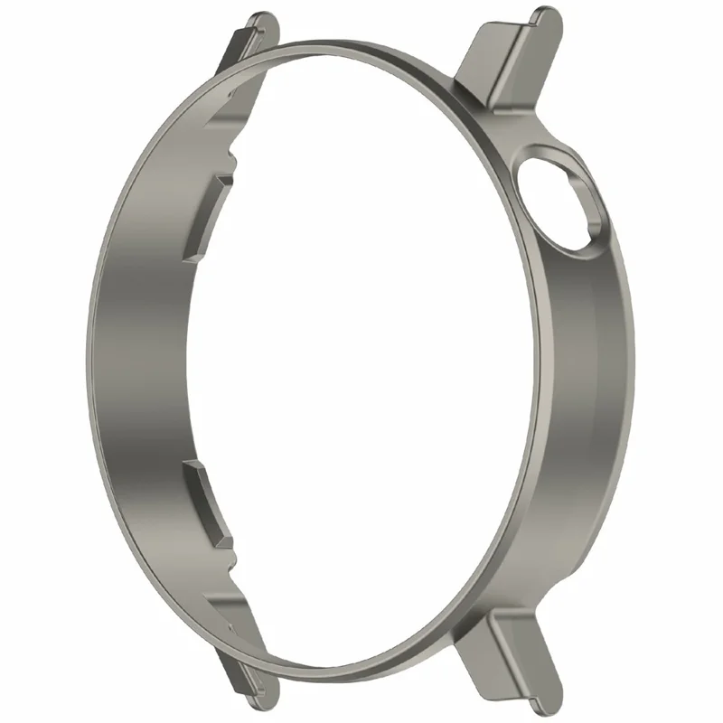 غطاء واقي صلب من مادة البولي كربونات لساعة Nothing CMF Watch Pro 2، مقاوم للخدوش مع تصميم مفرغ - تيتانيوم