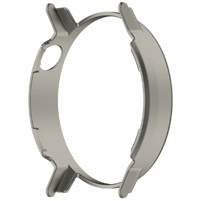 غطاء واقي صلب من مادة البولي كربونات لساعة Nothing CMF Watch Pro 2، مقاوم للخدوش مع تصميم مفرغ - تيتانيوم