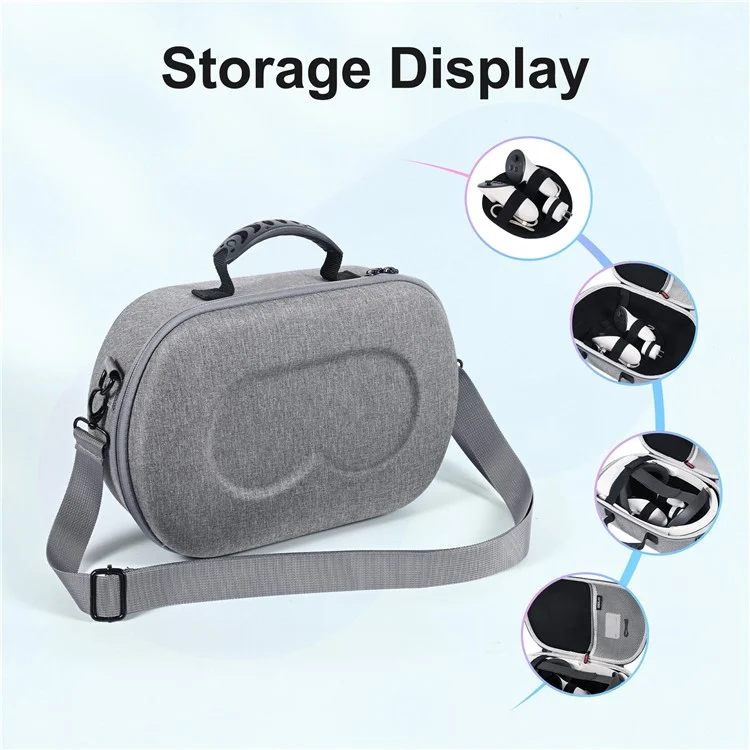 STARTRC Games Storage Sag Для Meta Quest 3s / Квест 3 / Квест 2 Снежинка Ткань Переноса