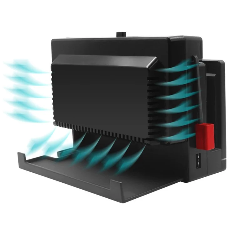 DATA FROG Game Console Radiator Base with Dual Cooling Fans for Nintendo Switch  /  Switch Lite Console
