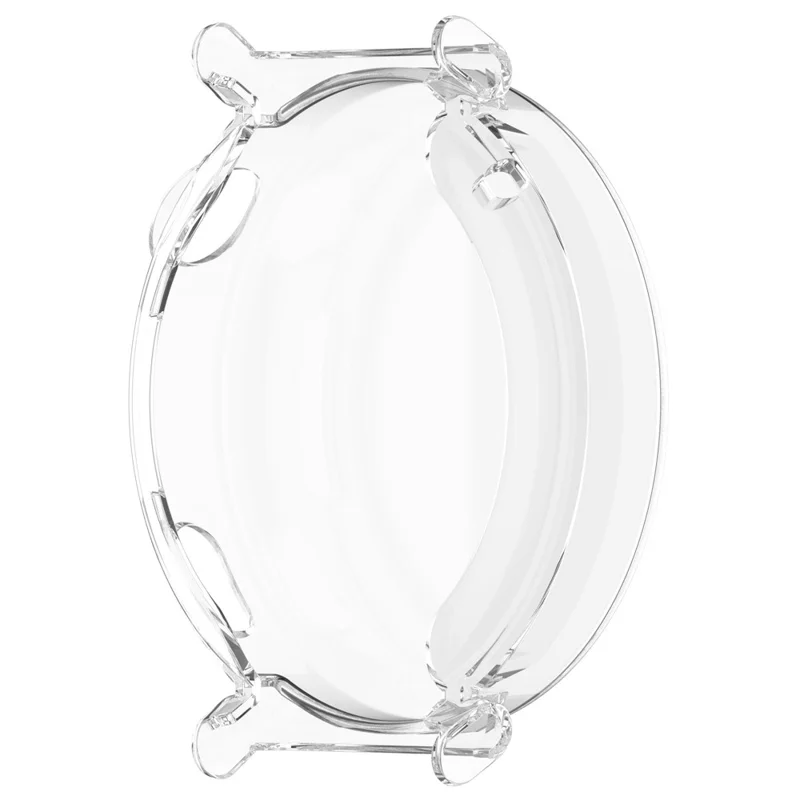For Huawei Watch GT 5 Pro 42mm Watch Case Full Coverage Flexible TPU Protective Cover, Transparent